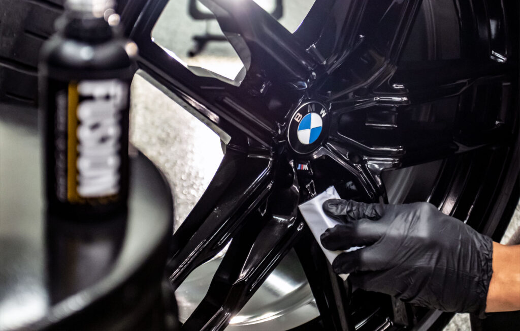 XPEL Fusion Plus ceramic coating detail work at Ceramic Garage in Modesto, CA